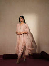 Gulabratna cape kurta set