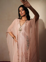 Gulabratna cape kurta set