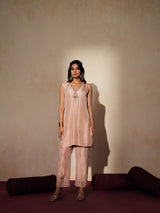 Gulabratna cape kurta set