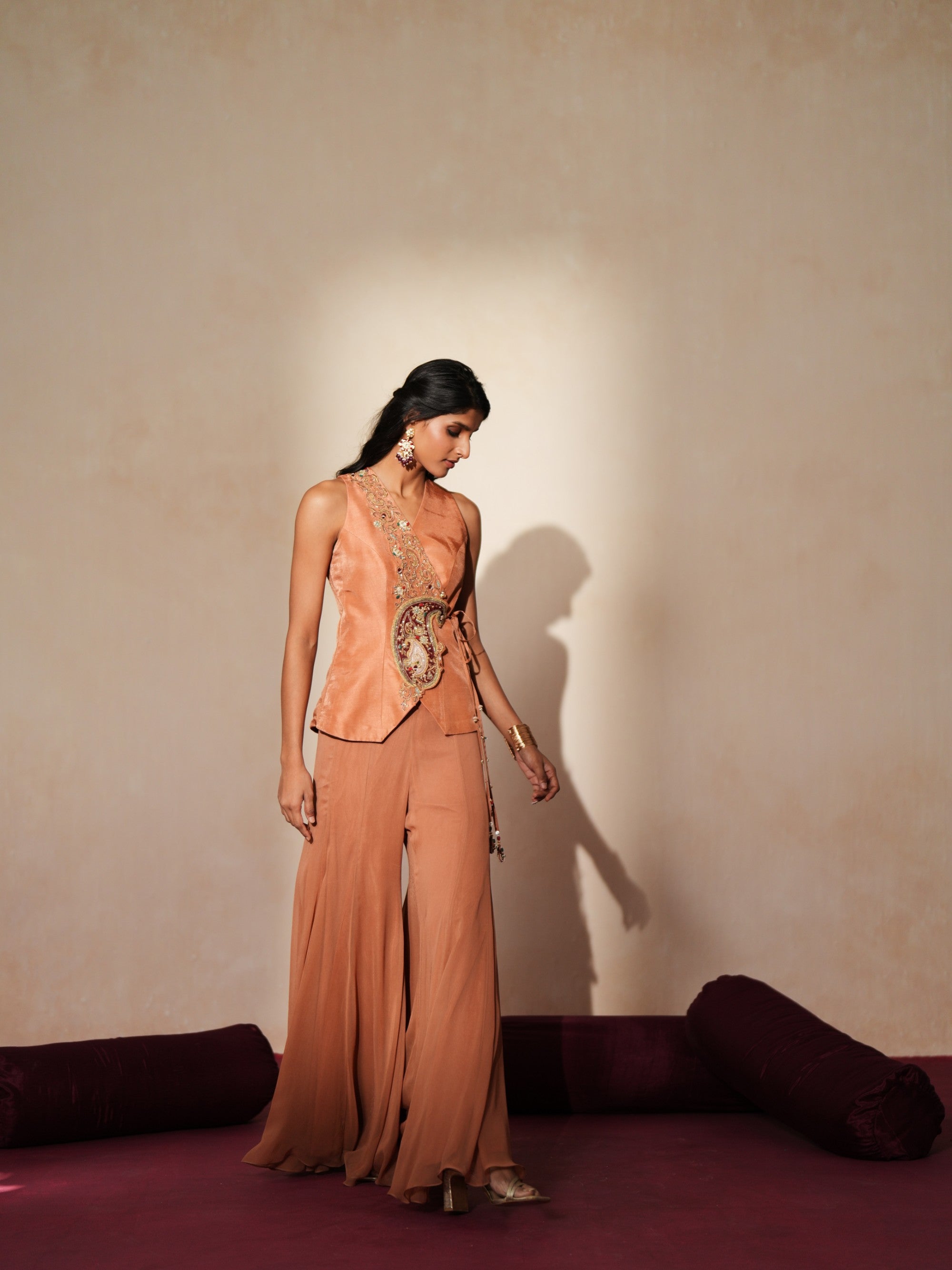 Morchakra sharara set