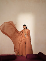 Morni sharara set