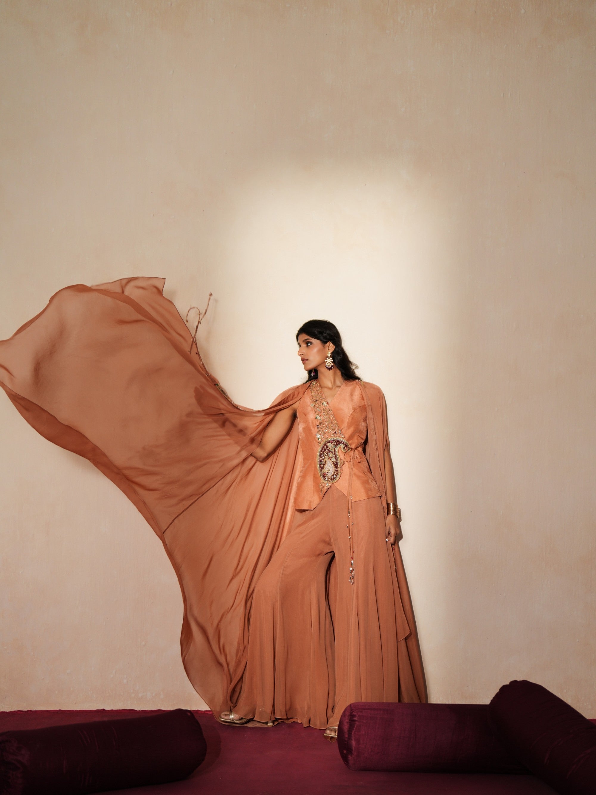 Morni sharara set