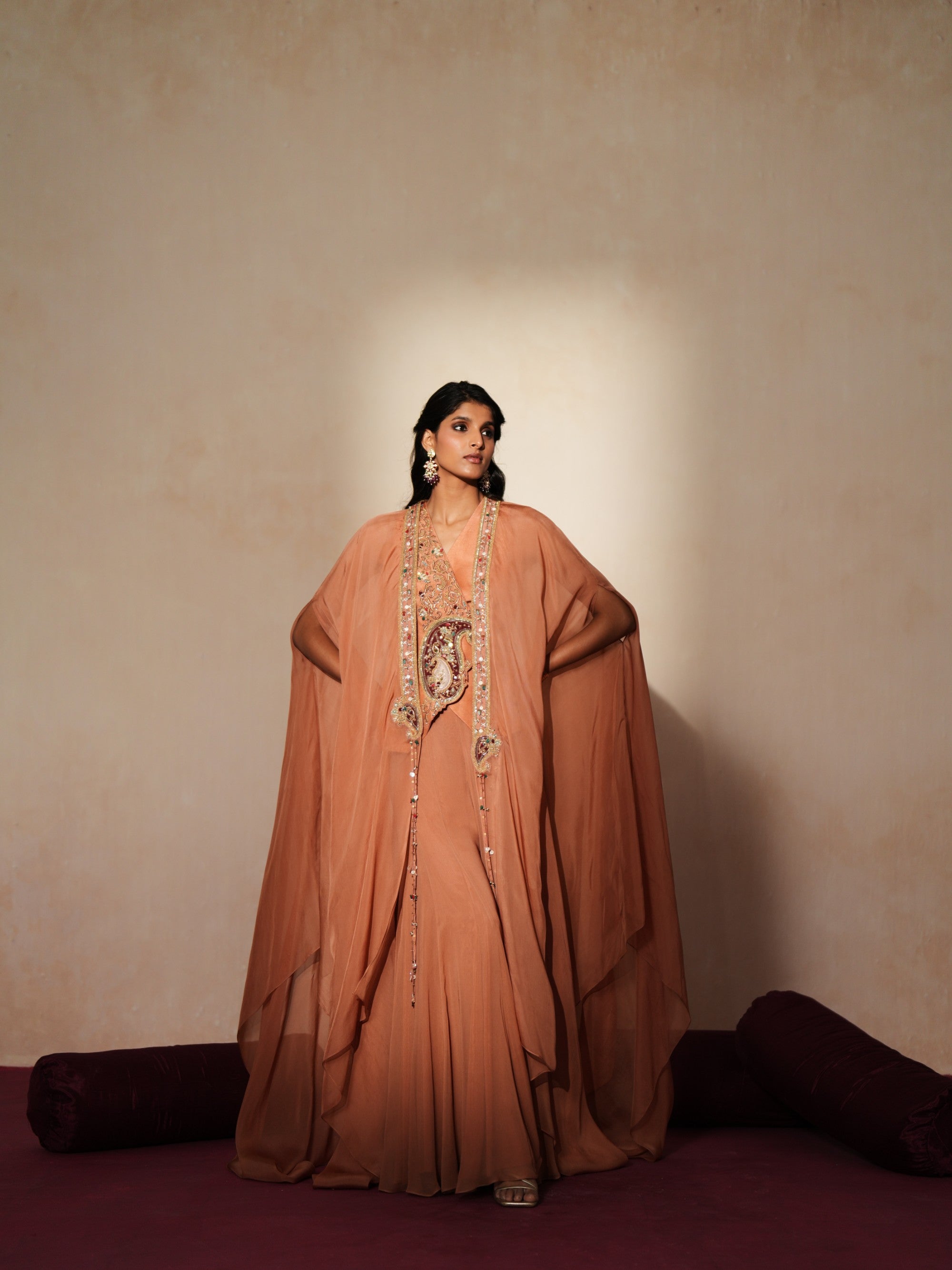 Morni sharara set