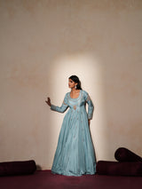 Surahi Anarkali gown
