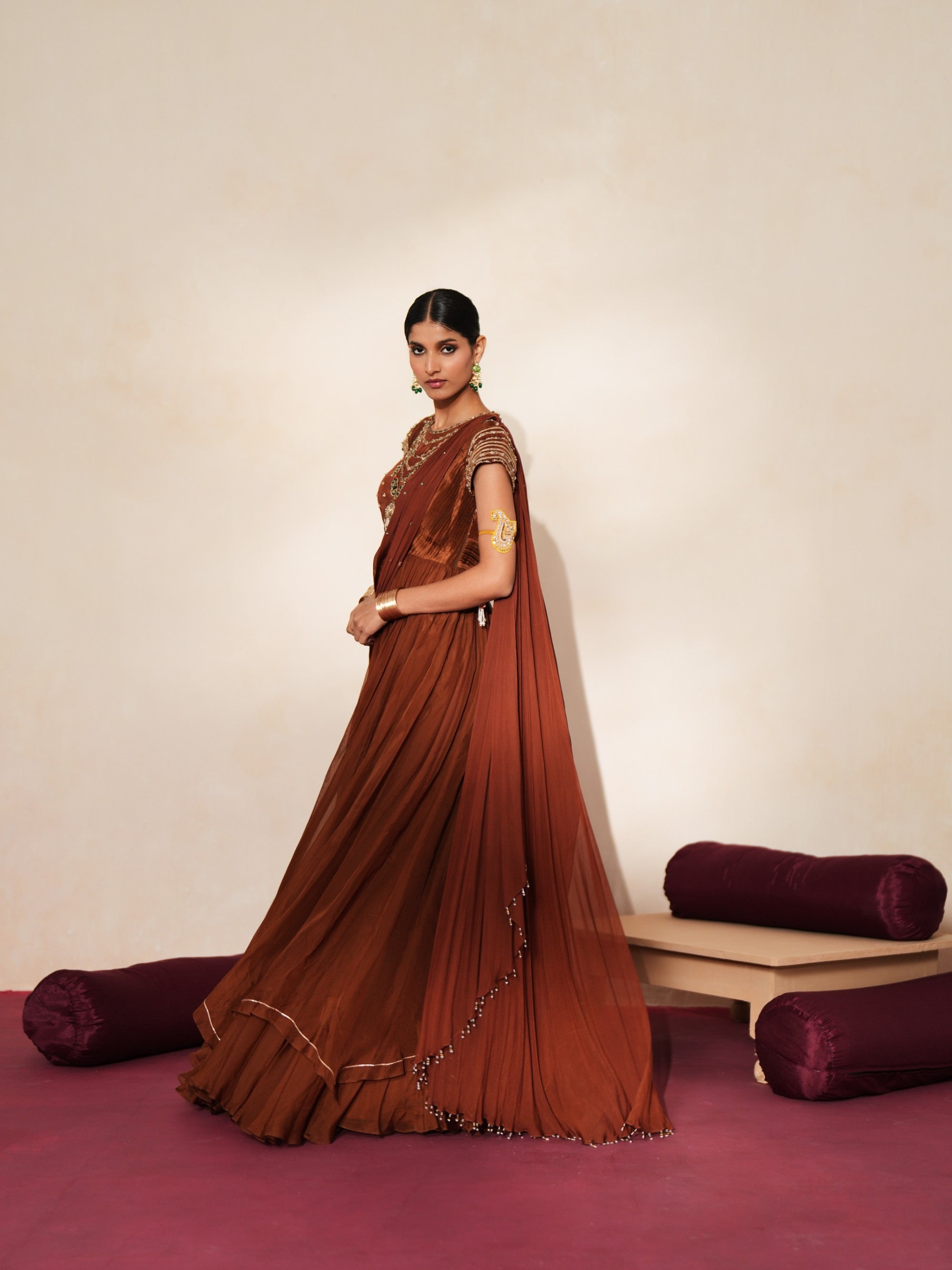 Mehfil Anarkali skirt set