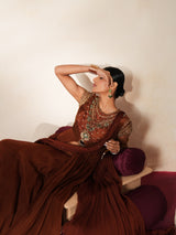 Mehfil Anarkali skirt set
