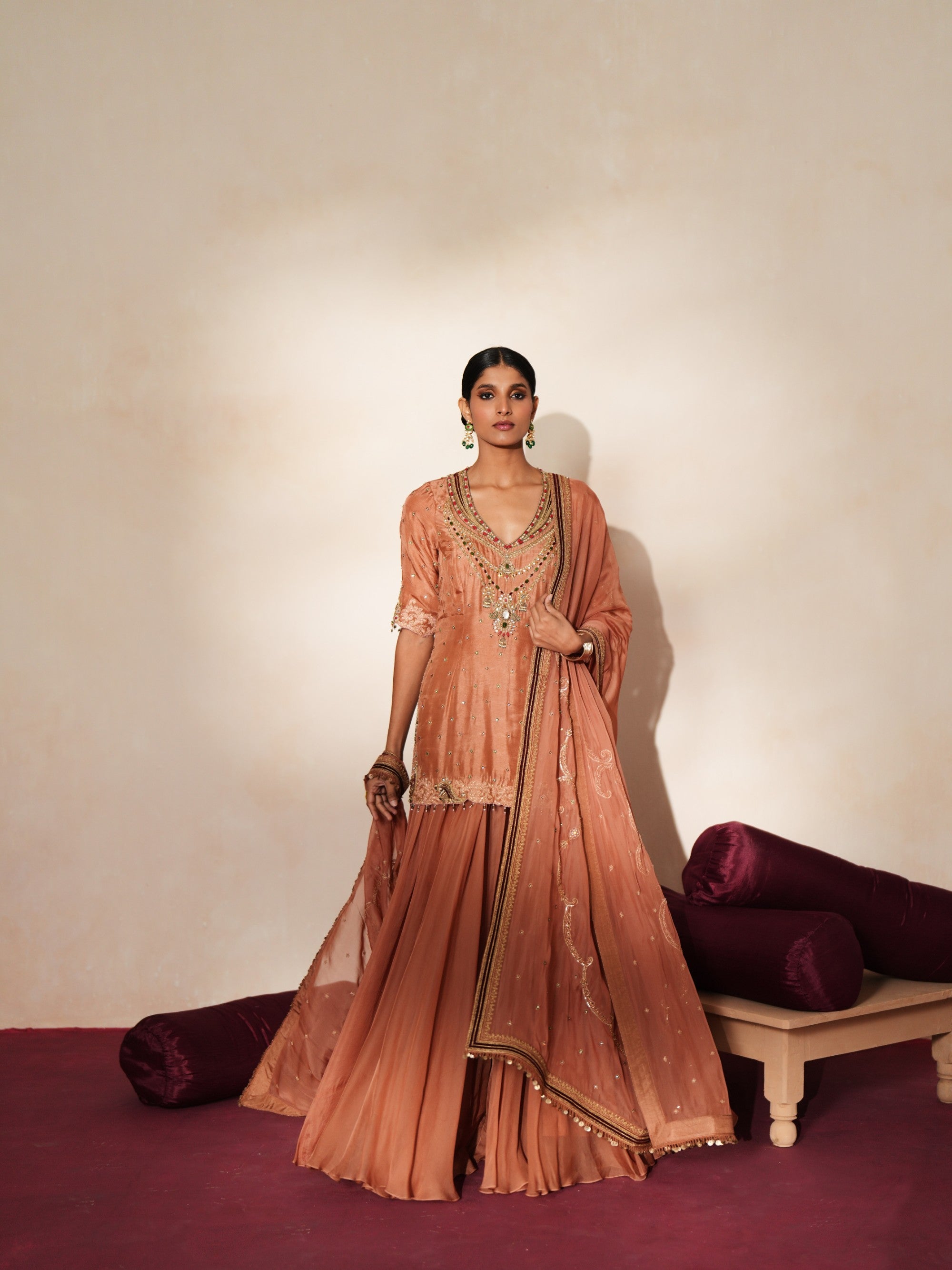 Mrinalika Sharara set