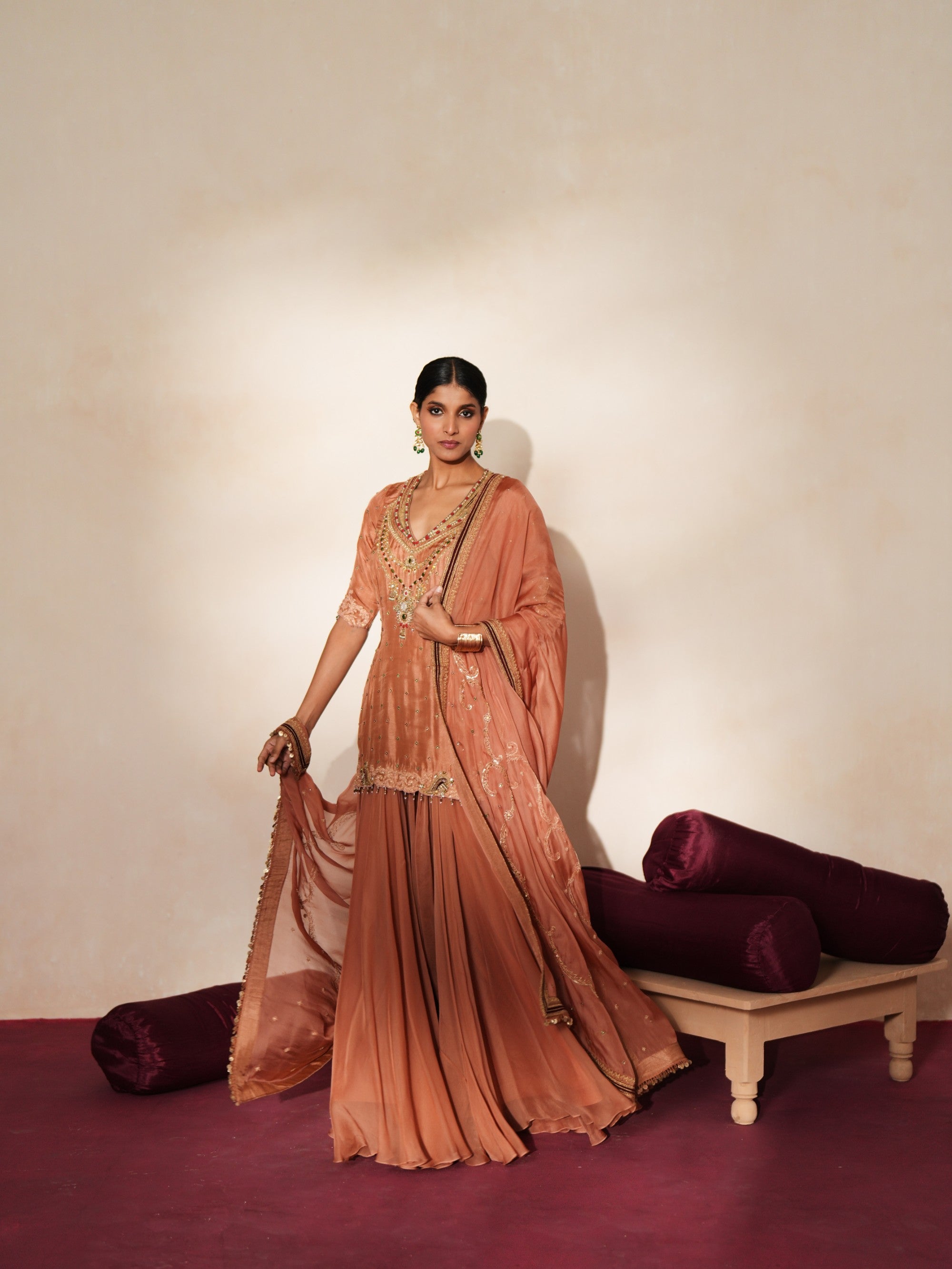 Mrinalika Sharara set