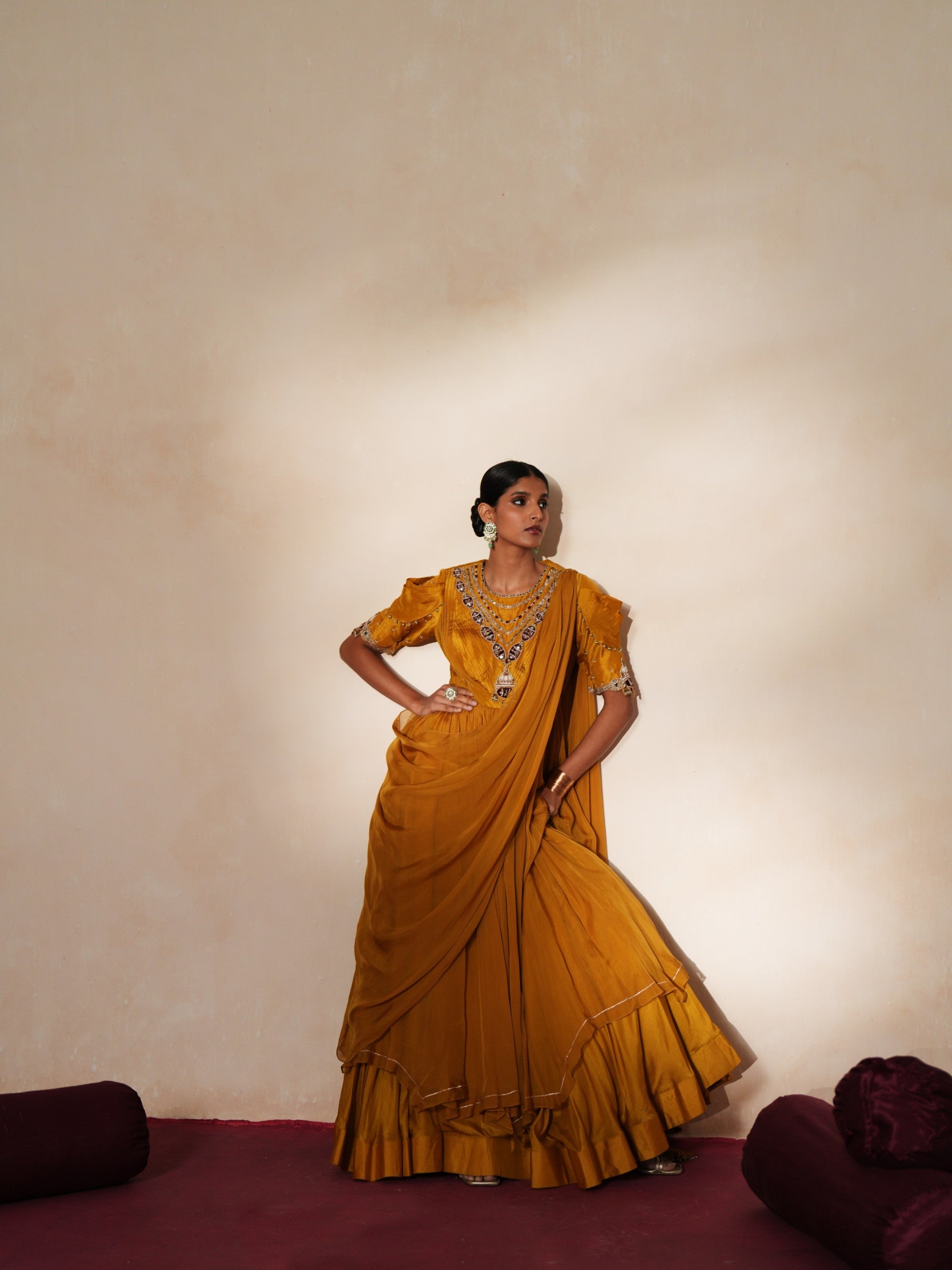 Prabha Anarkali skirt set
