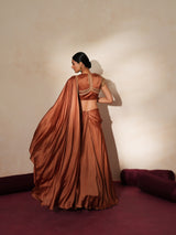 Ratanmala pre draped saree set