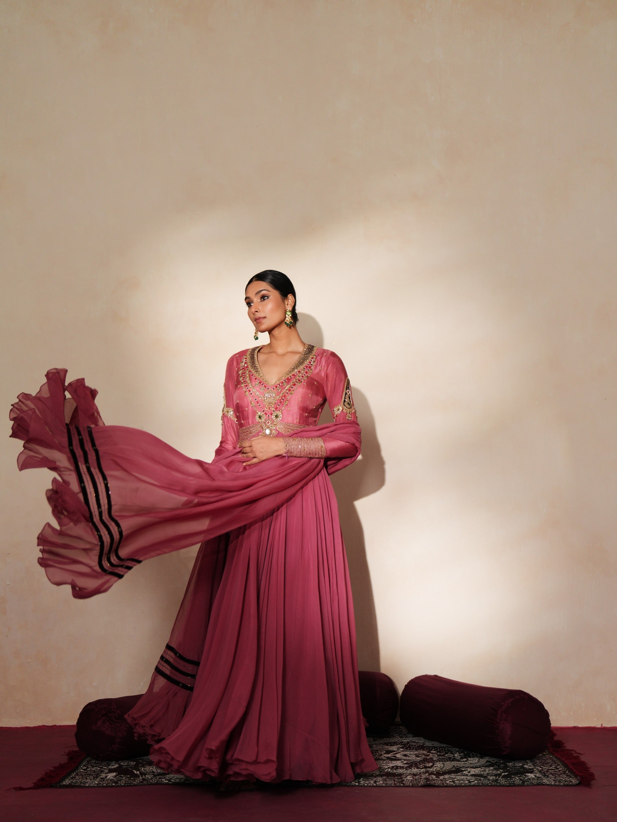 Rajvalli Anarkali set