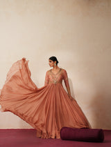 Chandbaali Anarkali Set