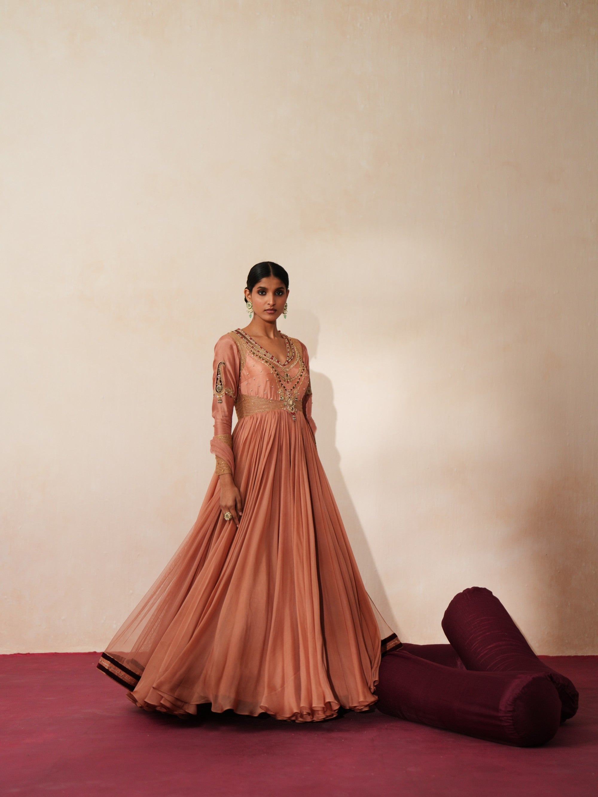 Chandbaali Anarkali Set