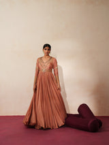 Chandbaali Anarkali Set