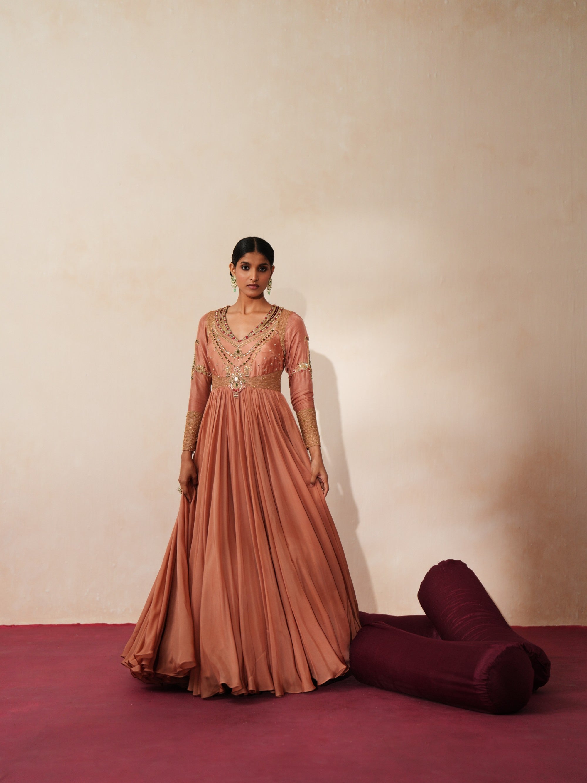 Chandbaali Anarkali Set