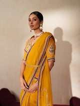 Gomedha concept saree Set
