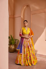 Khushrang  lehenga set