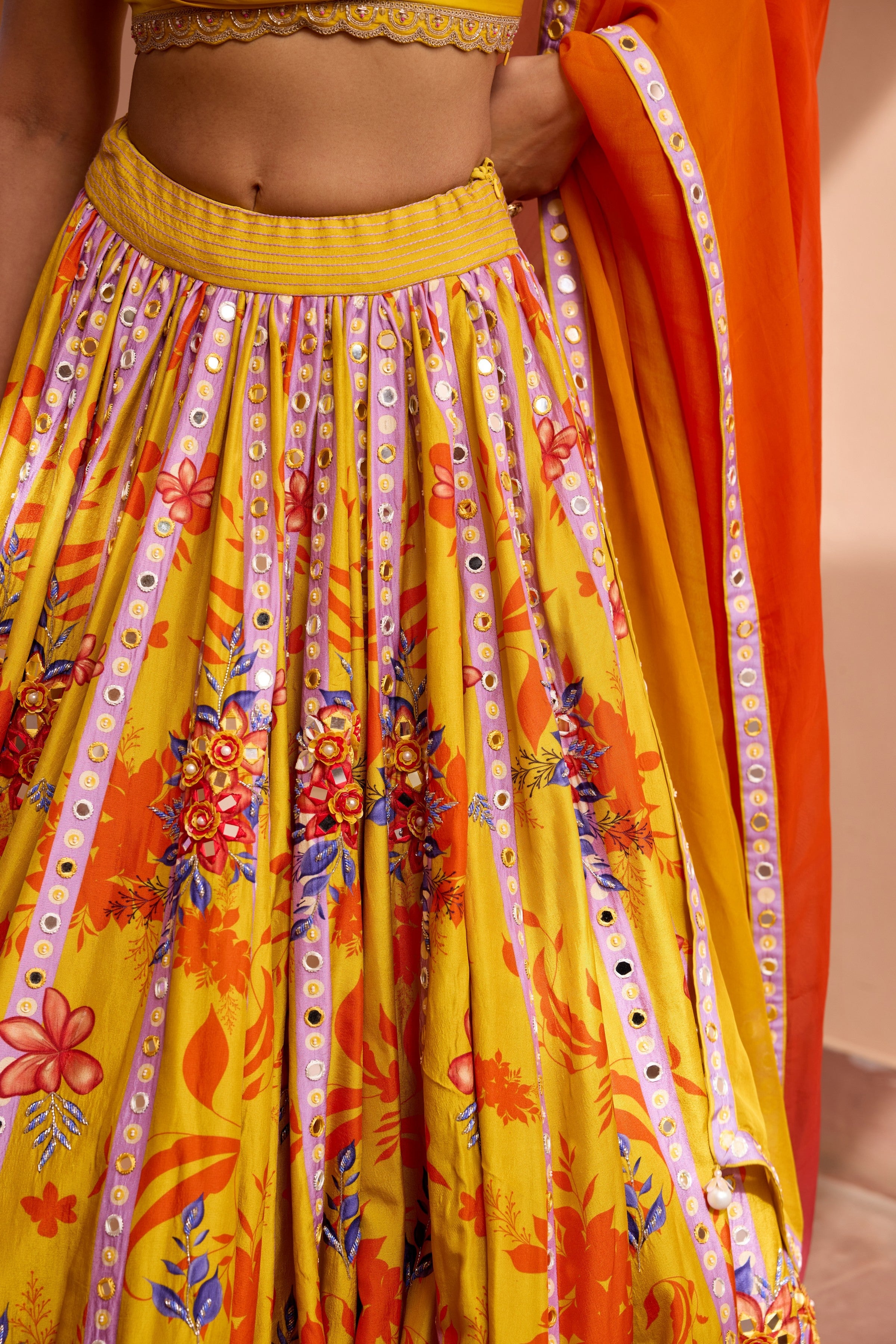 Khushrang  lehenga set