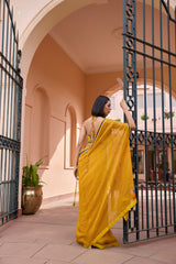 Khushrang saree set