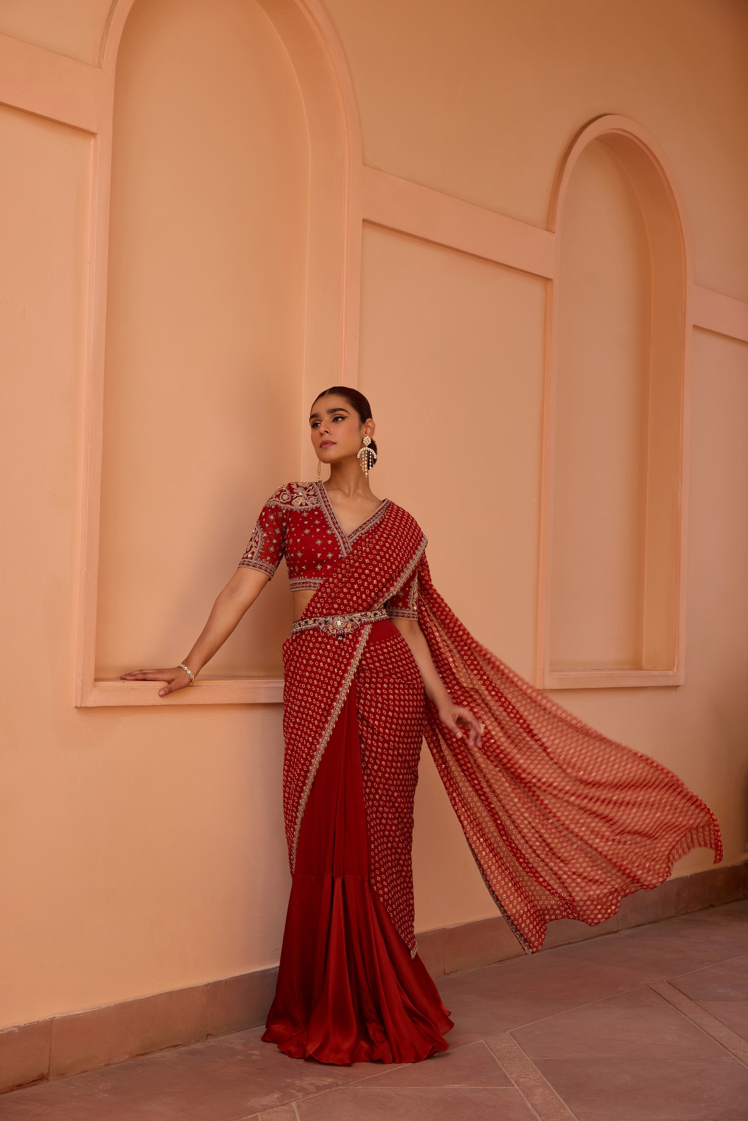 Tara concept saree set