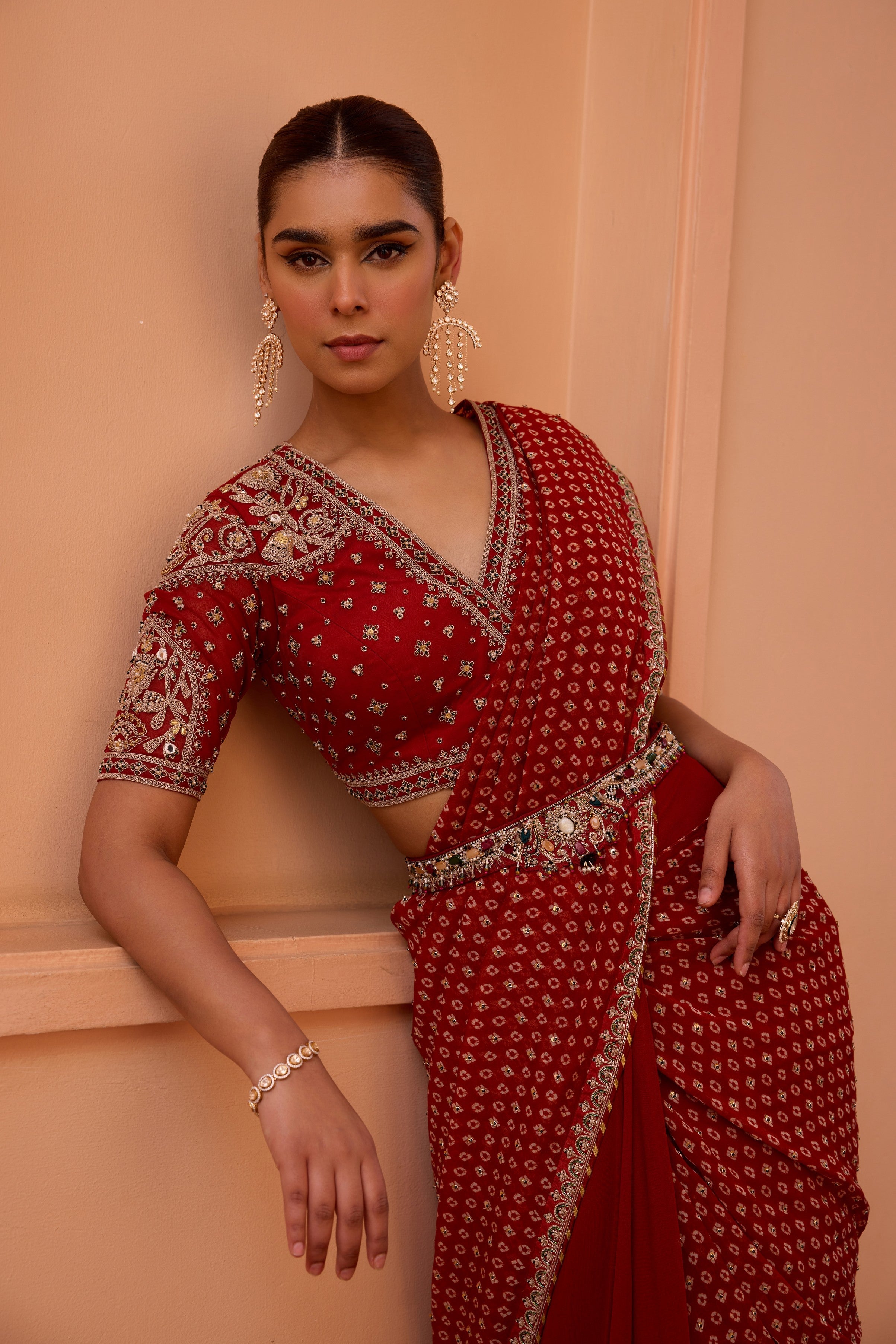 Tara concept saree set