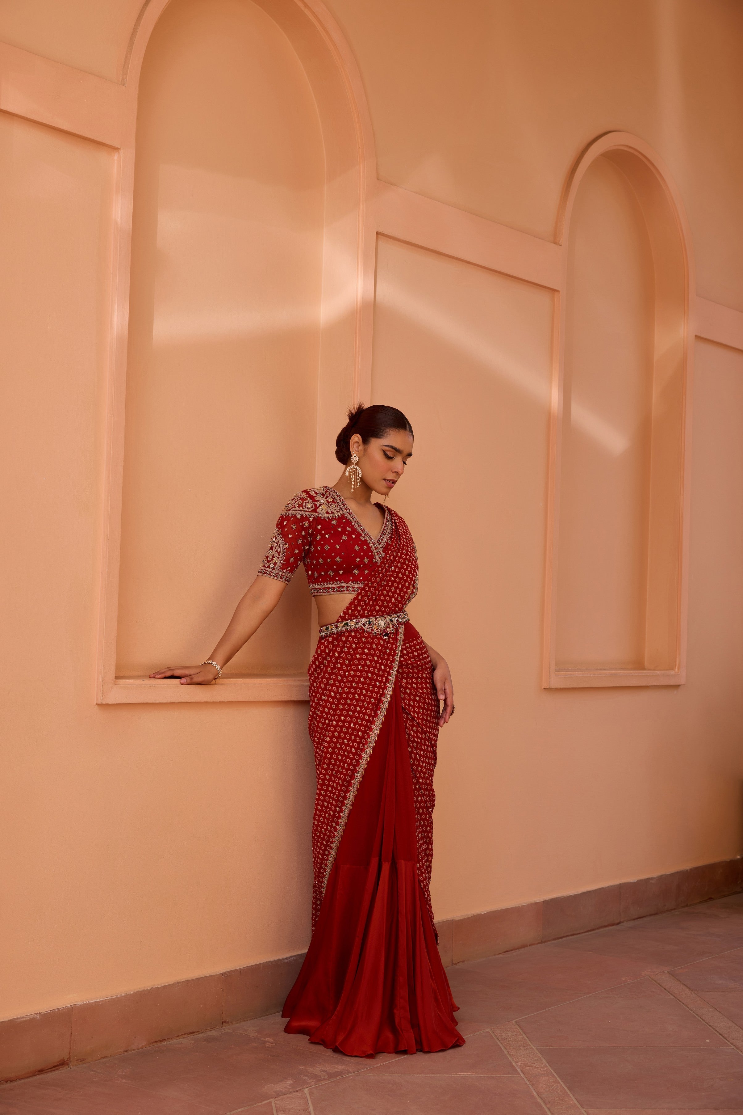 Tara concept saree set