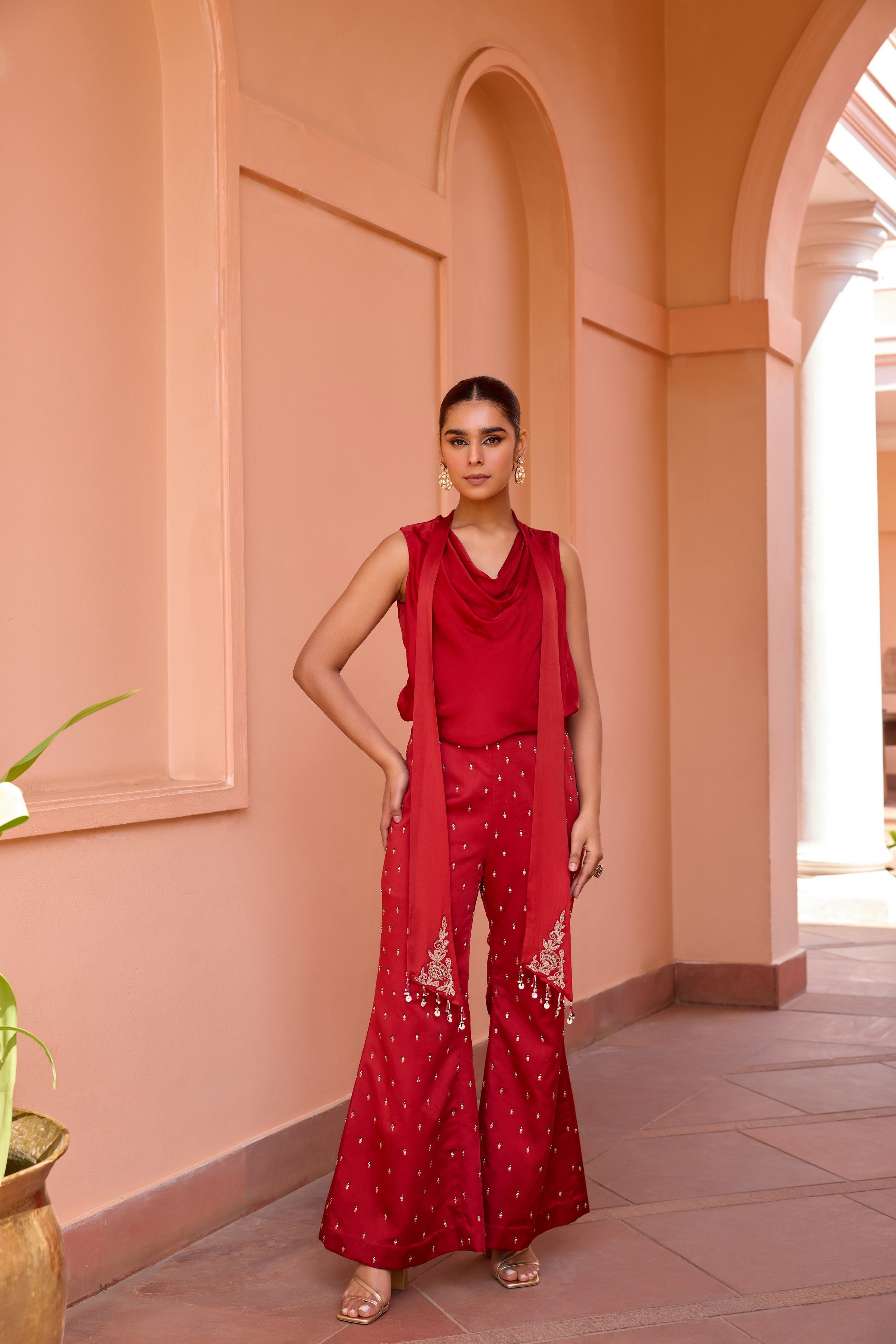 Gulab pant set