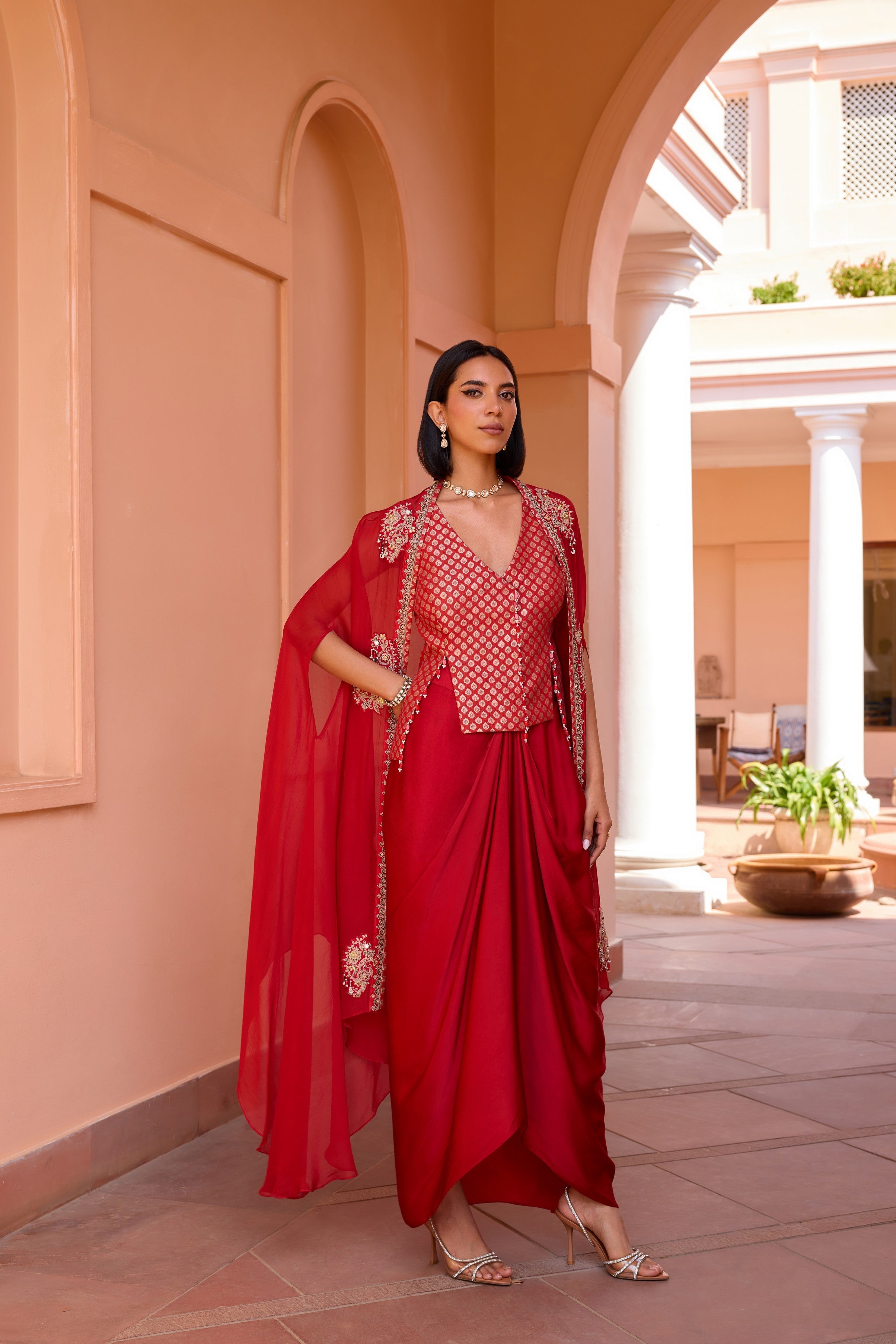 Ratan skirt set