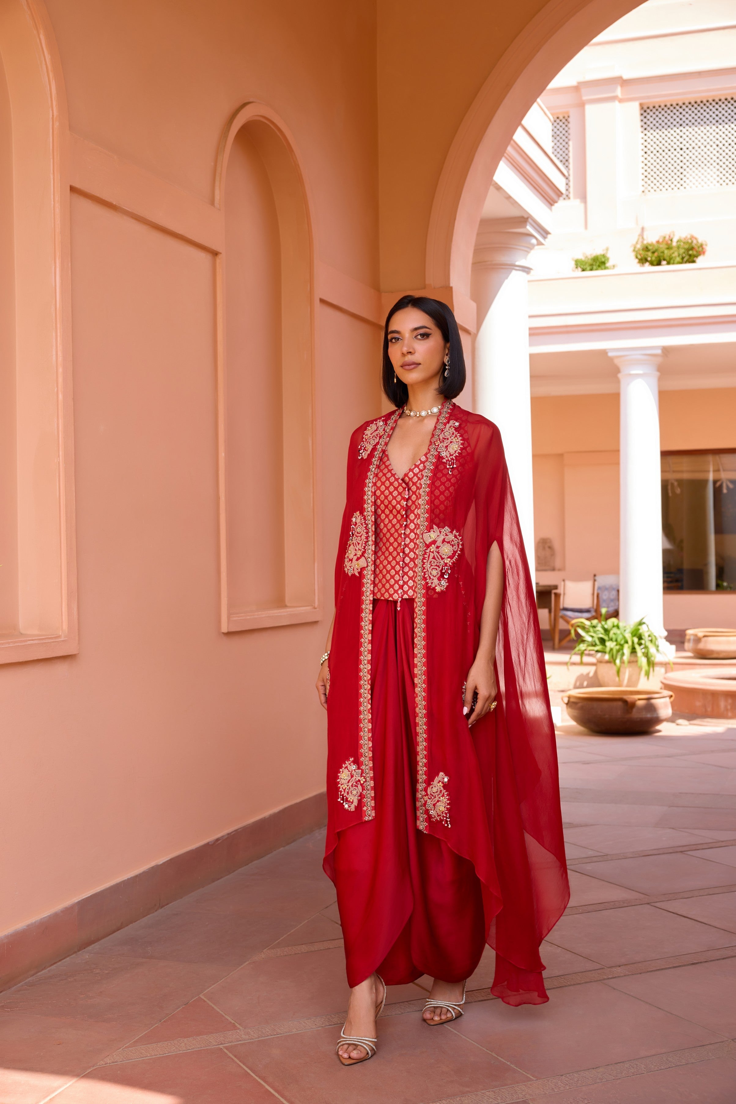 Ratan skirt set