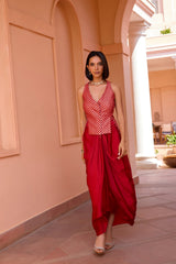 Aiza skirt set