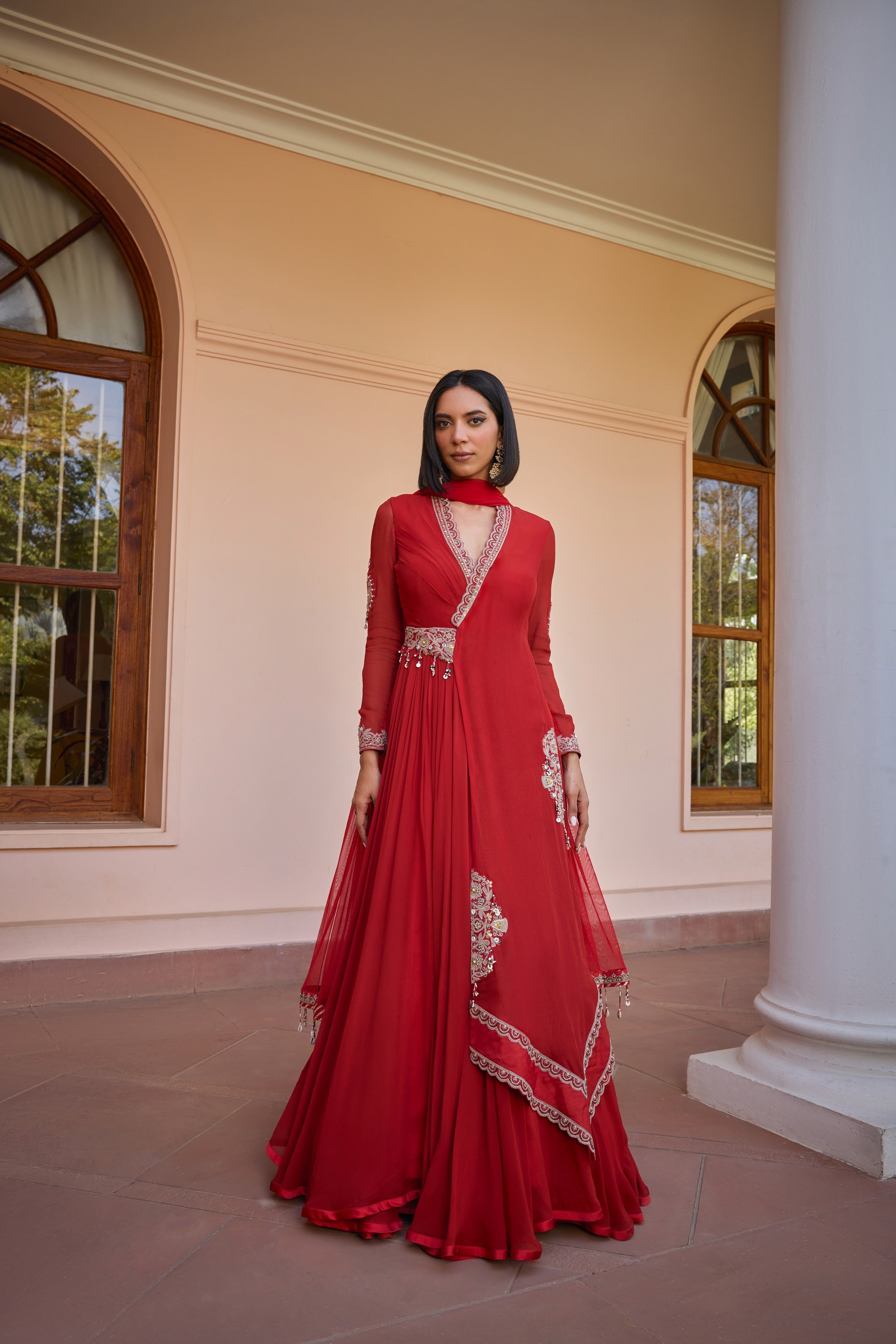Gulnar anarkali gown