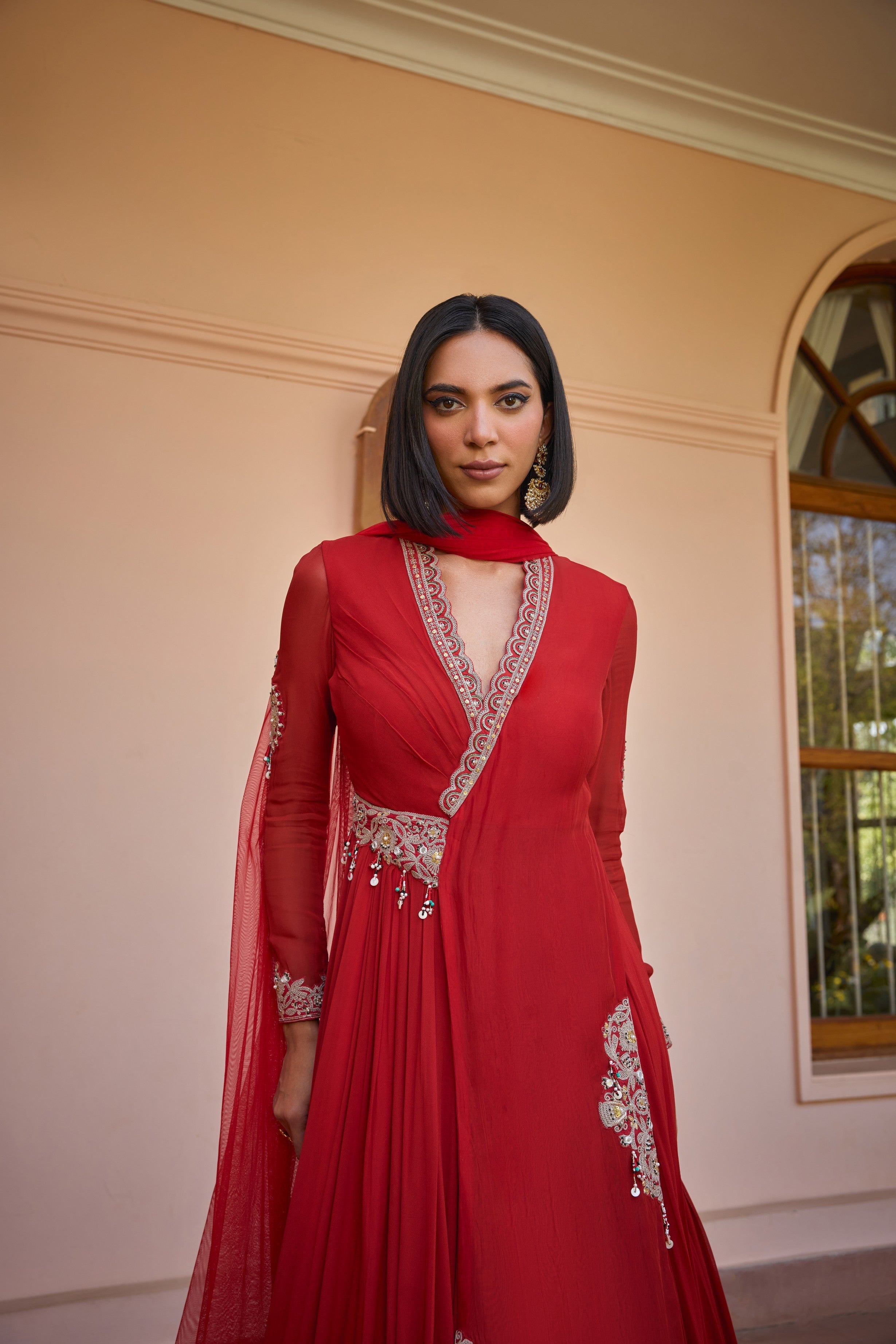 Gulnar anarkali gown