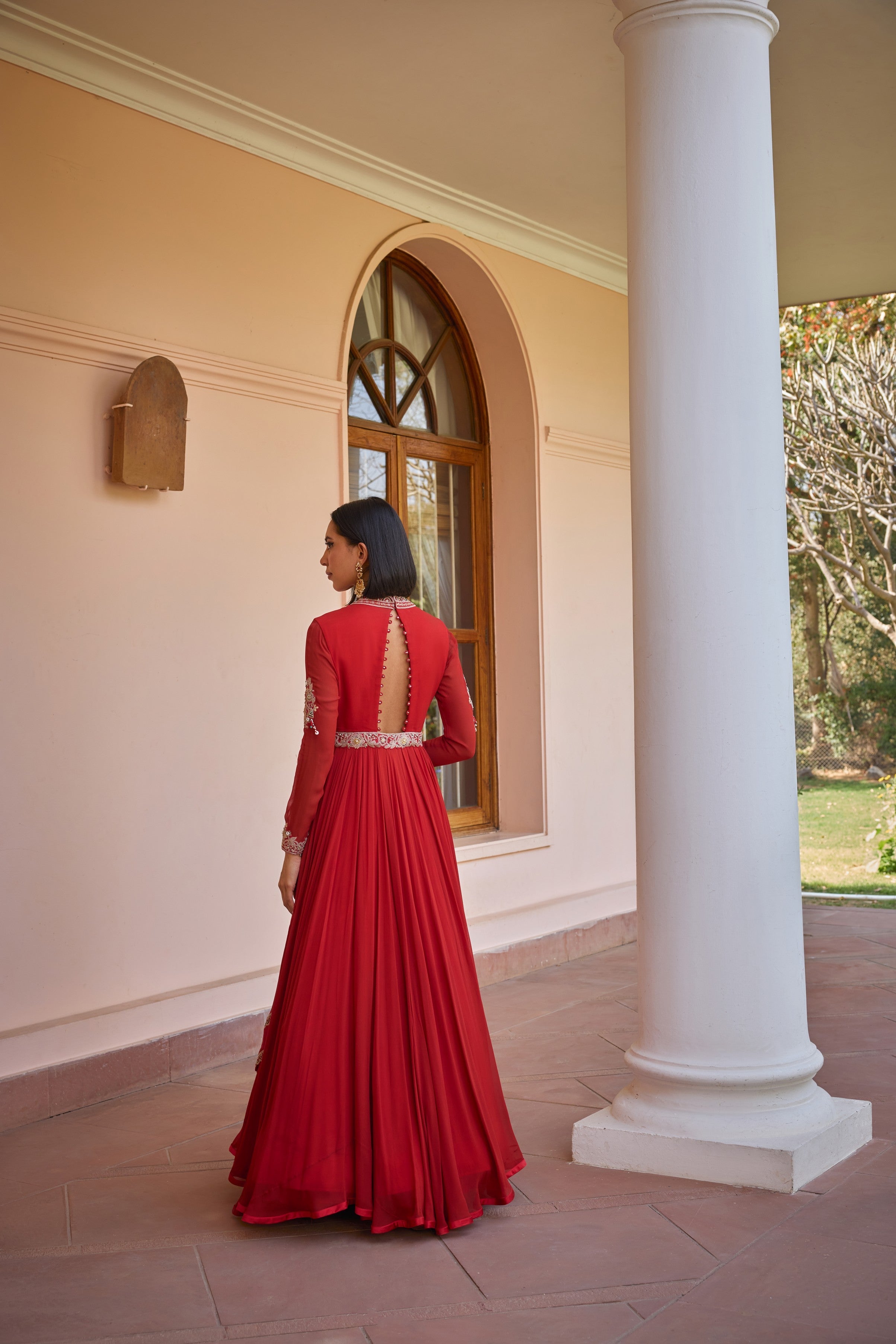 Gulnar anarkali gown