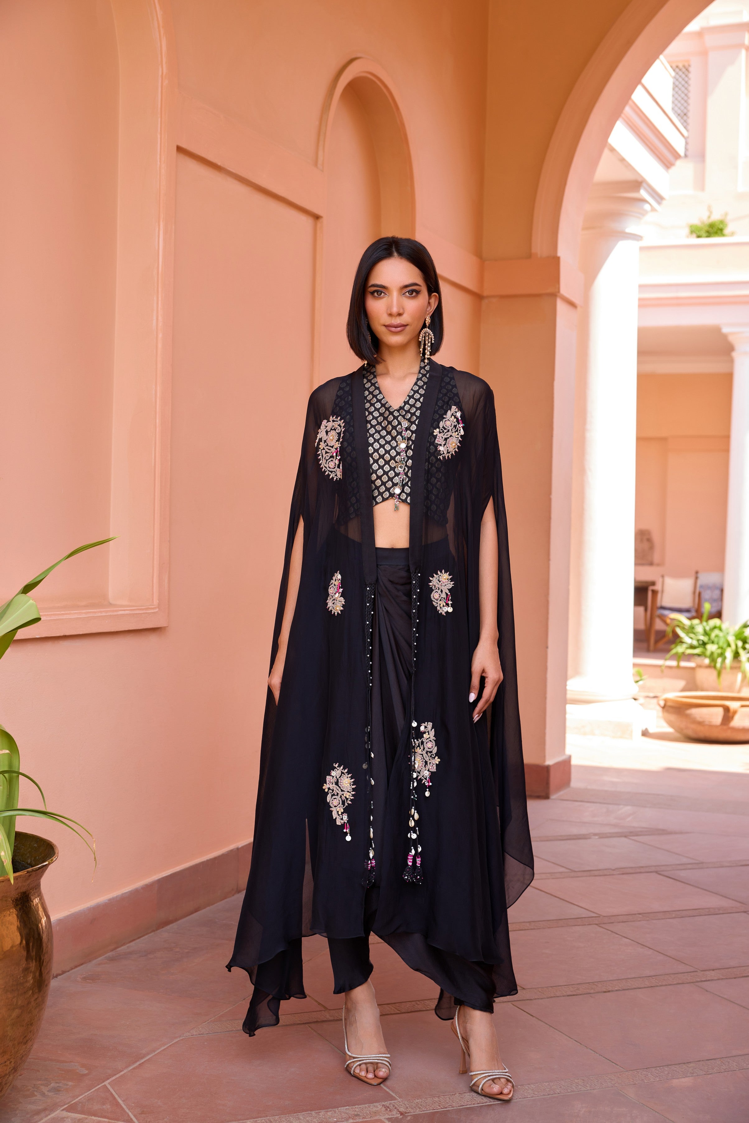 Seher skirt set