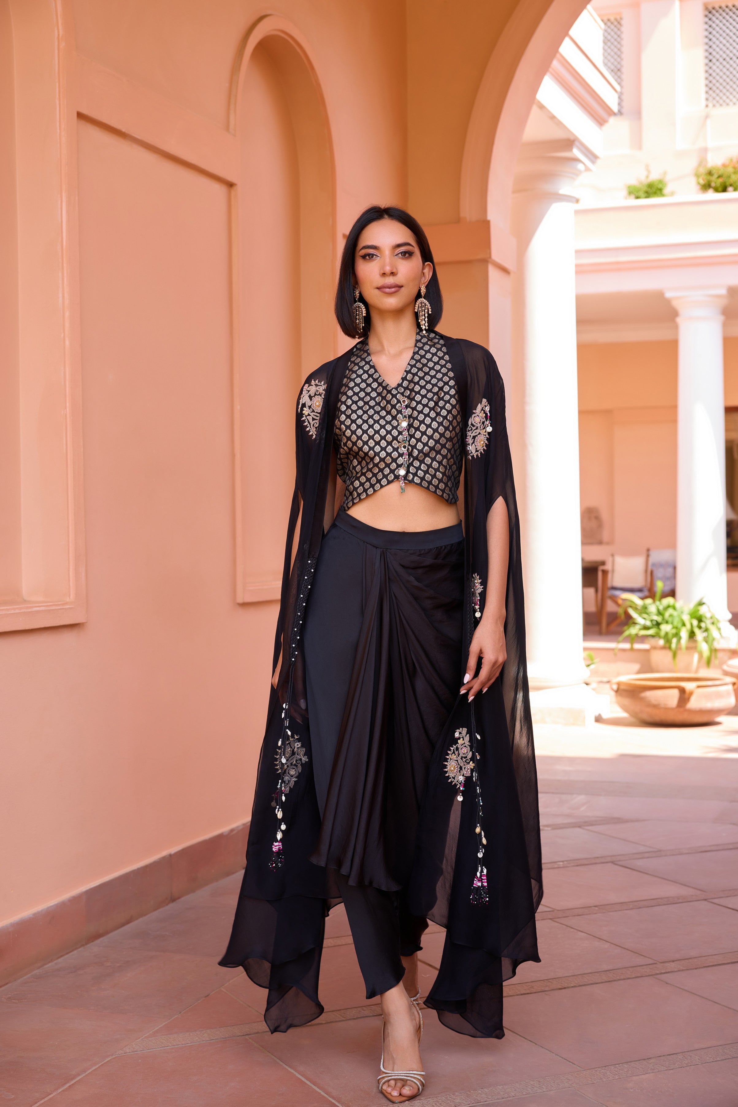 Seher skirt set