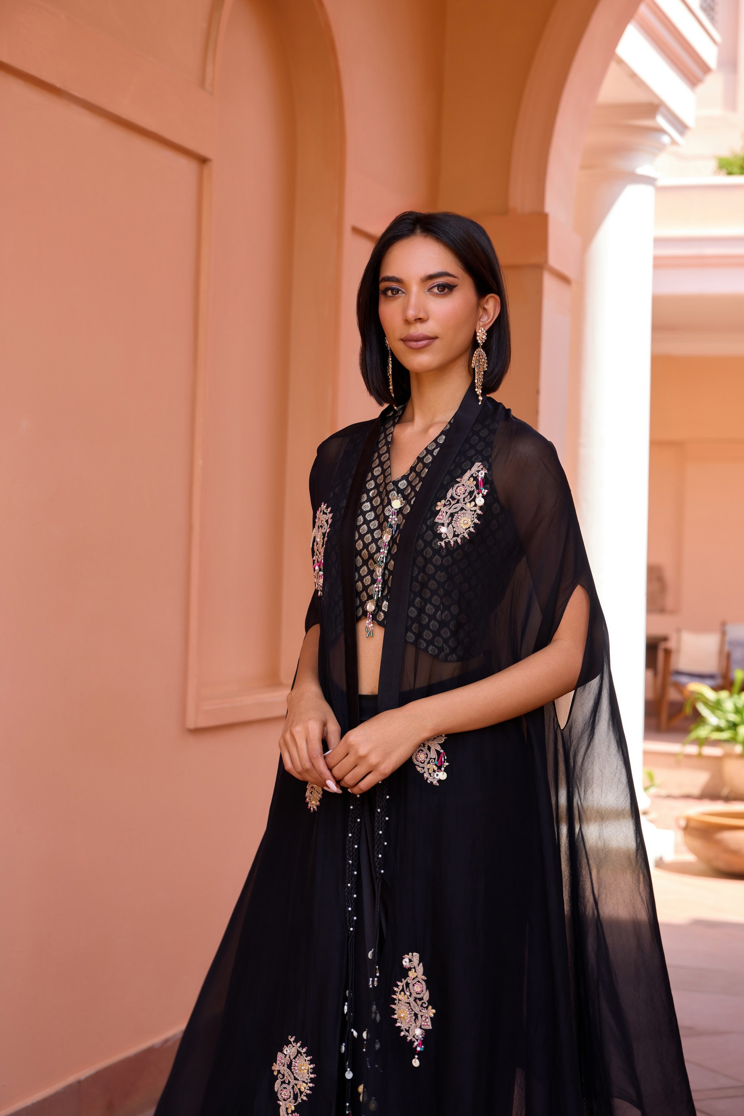 Seher skirt set