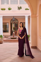 Khushnoor saree set