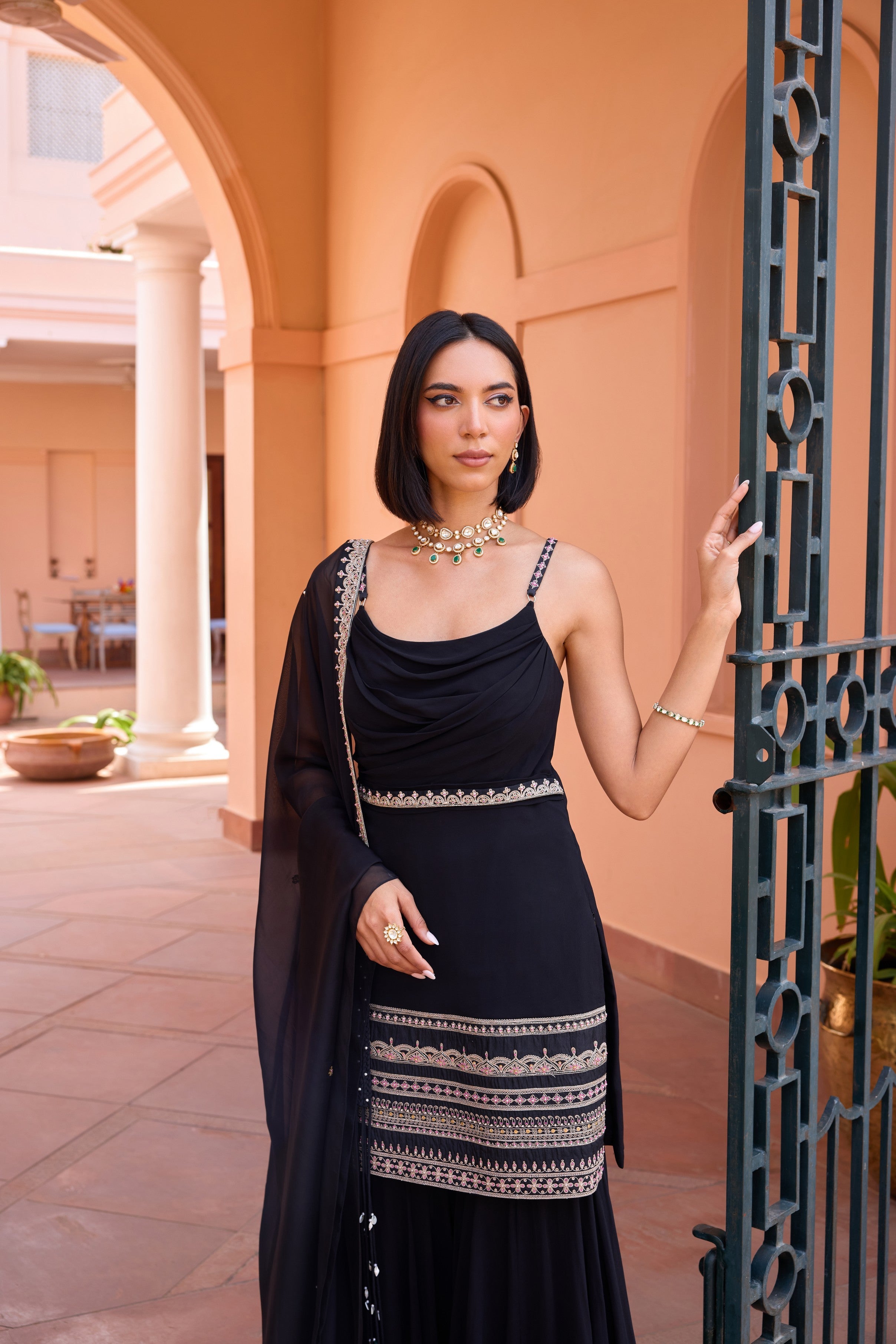 Adah sharara set