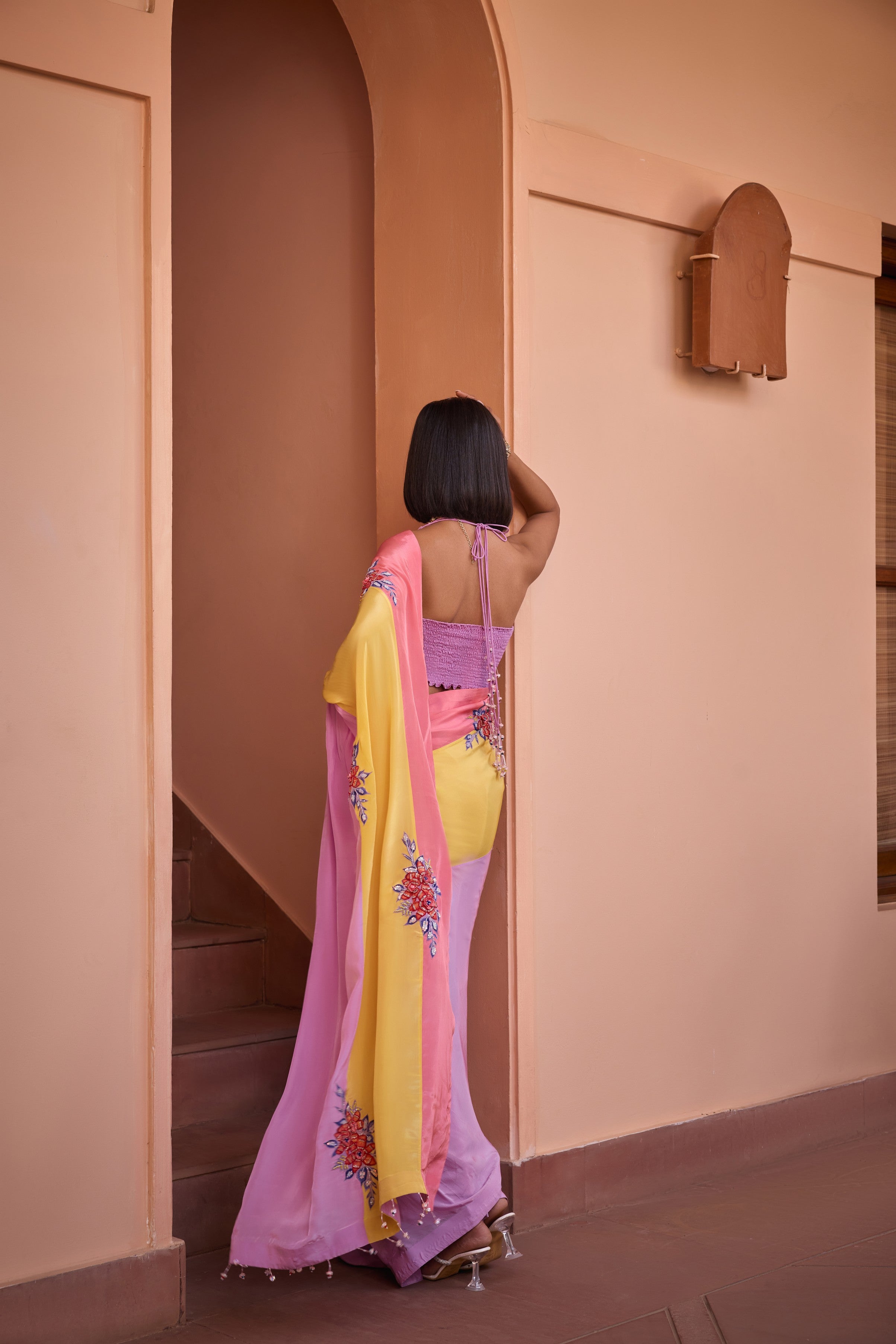 Shafaq saree set