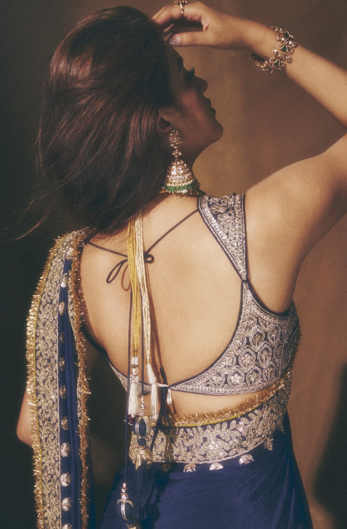 Nidhhi Agerwal in Layla Saree Set