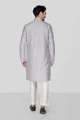 Grey Kurta Set