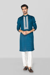 Classic Blue Kurta Set