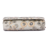 Gulaa beige clutch