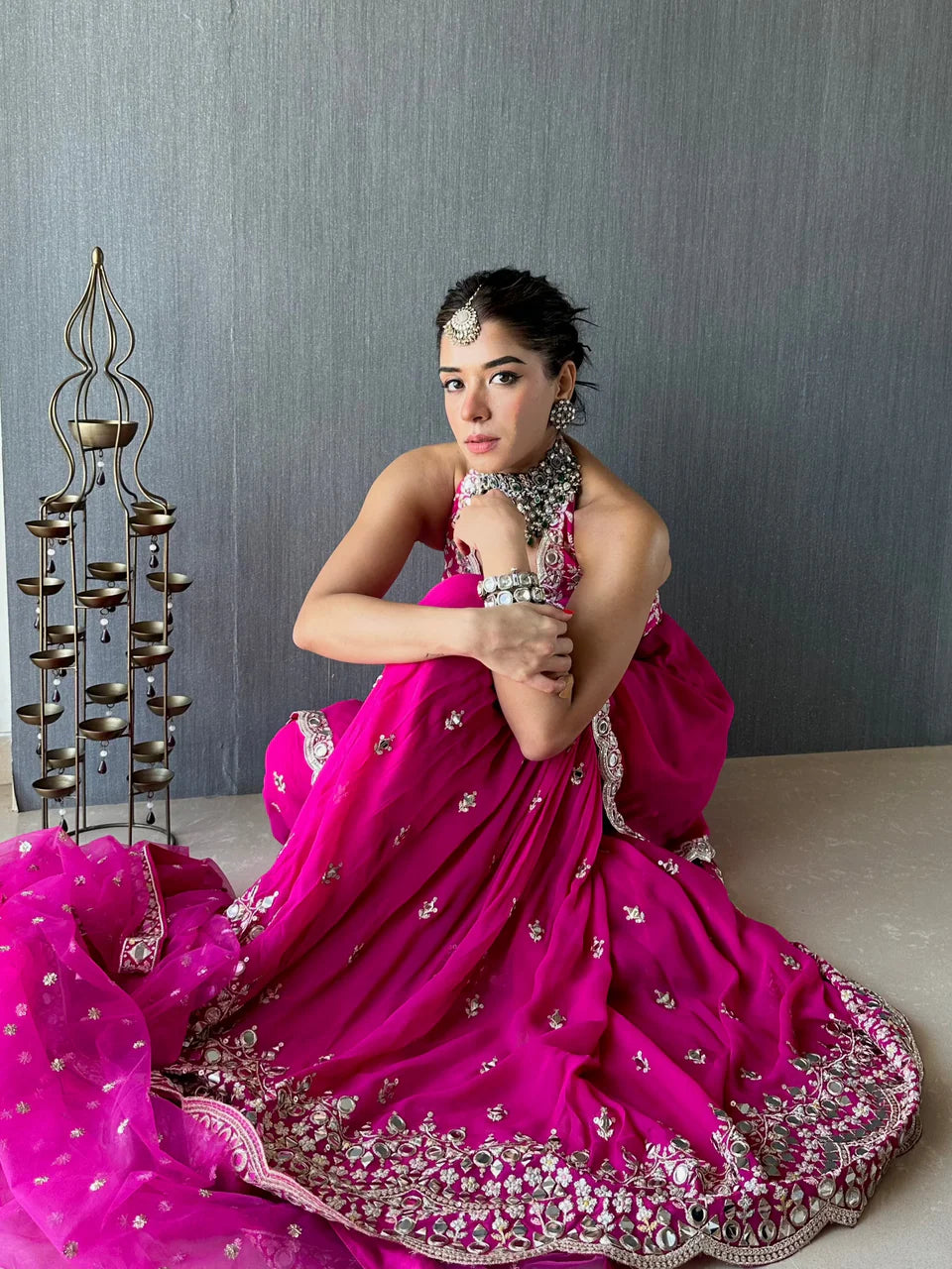 Sukhmani in Eila Sharara Set