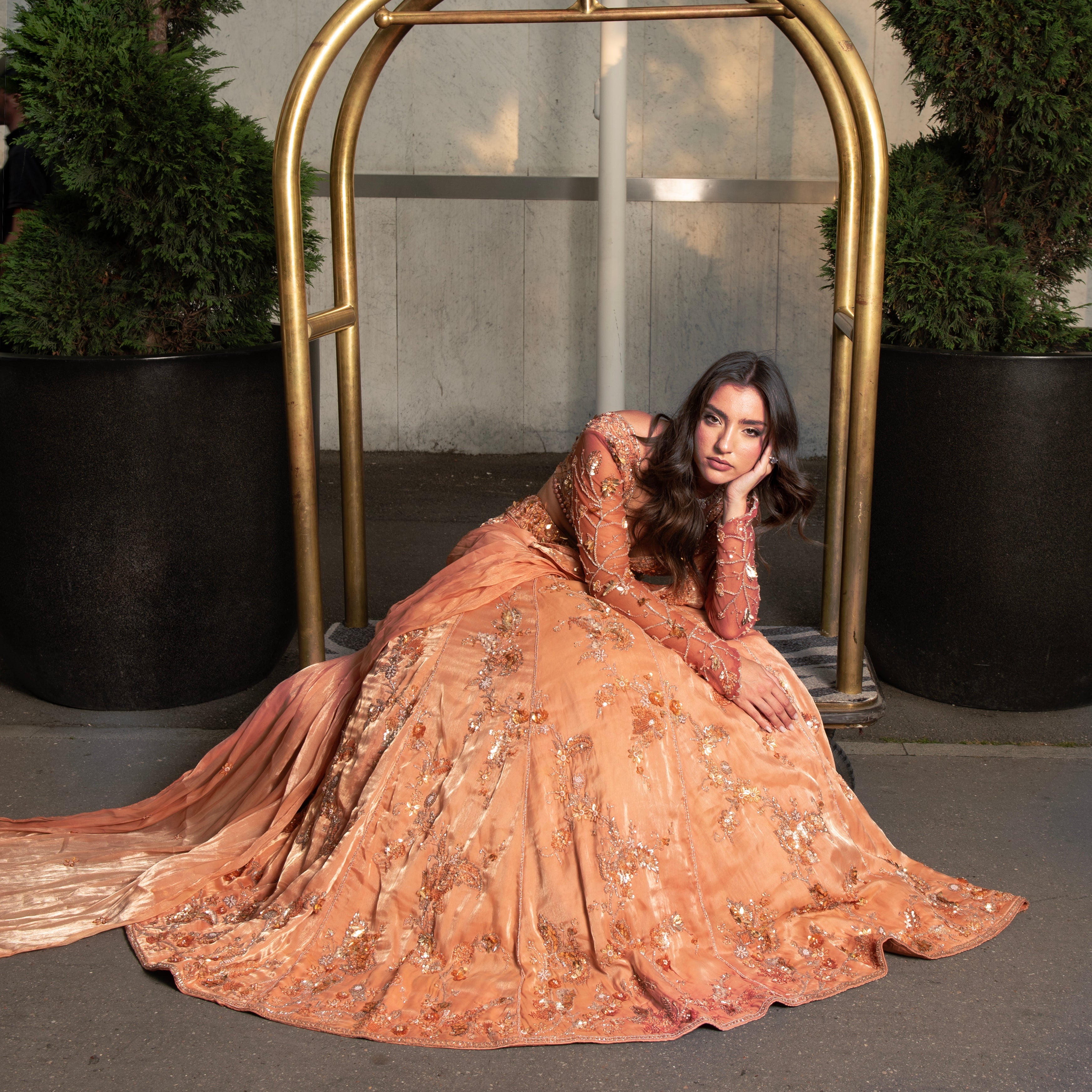 Orage Pre draped saree