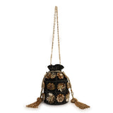 Black Diva potli bag