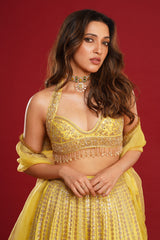 Neha Shetty In Zivaara Lehenga Set