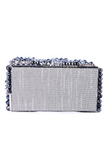 jhumroo grey clutch