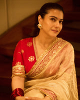 Kajol in Farida Saree Set