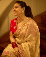 Kajol in Farida Saree Set
